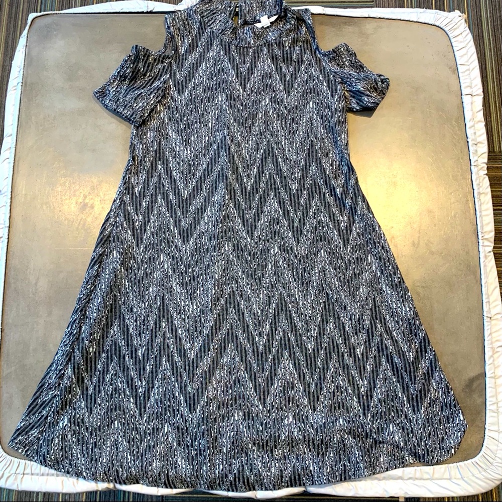 Maddie cold shoulder dress